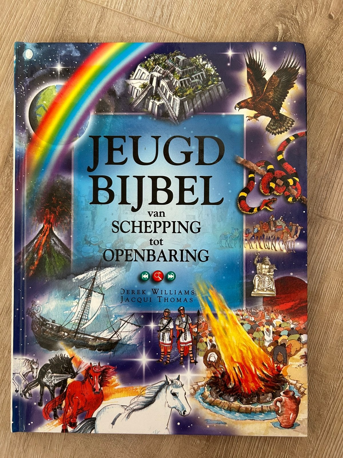 Jeugdbijbel van Schepping tot Openbaring - Williams & Thomas, Boeken, Ophalen of Verzenden, Gelezen