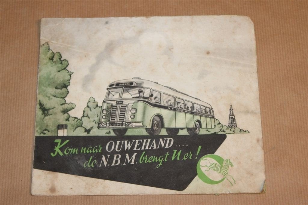 Zeldzame folder Ouwehands Dierenpark & NBM - Ca 1950 !!, Boeken, Ophalen of Verzenden, Gelezen