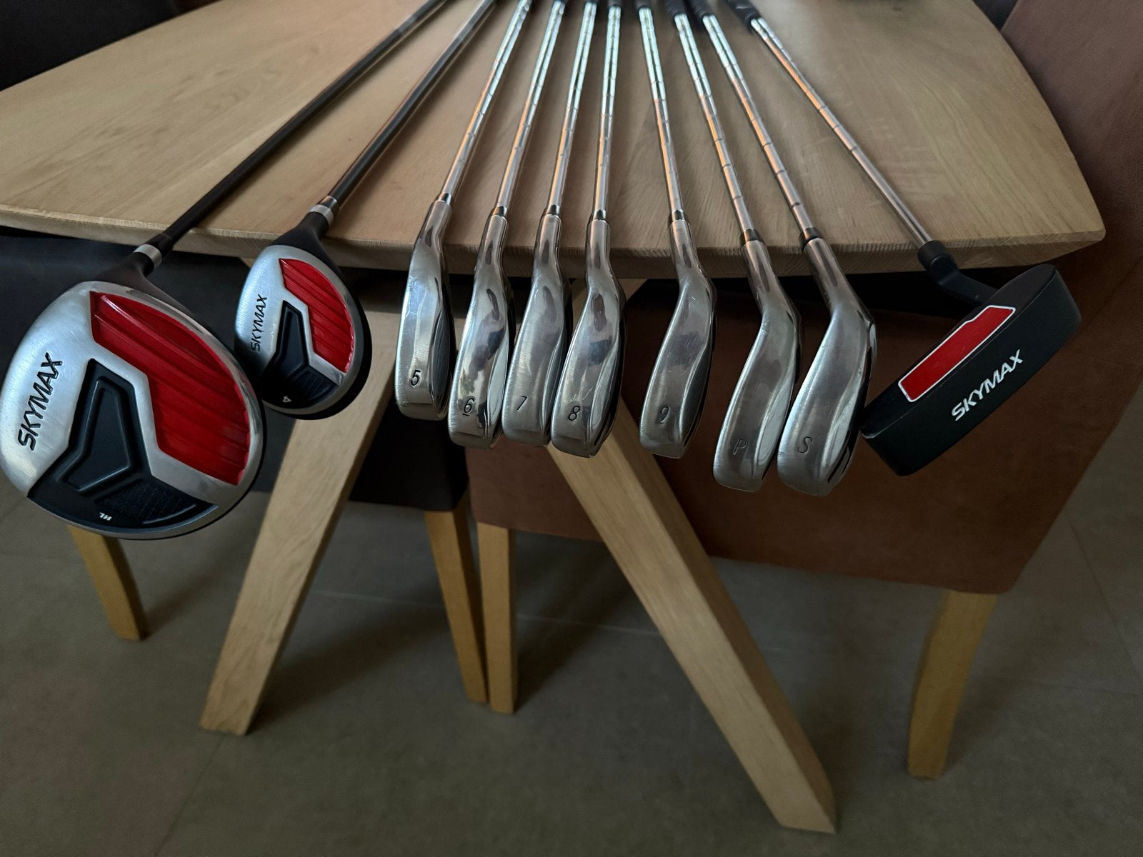 Skymax Evolution Golfset: IJzers 5-SW, Hybrid 4 & Driver, Ophalen, Gebruikt, Set, Overige merken
