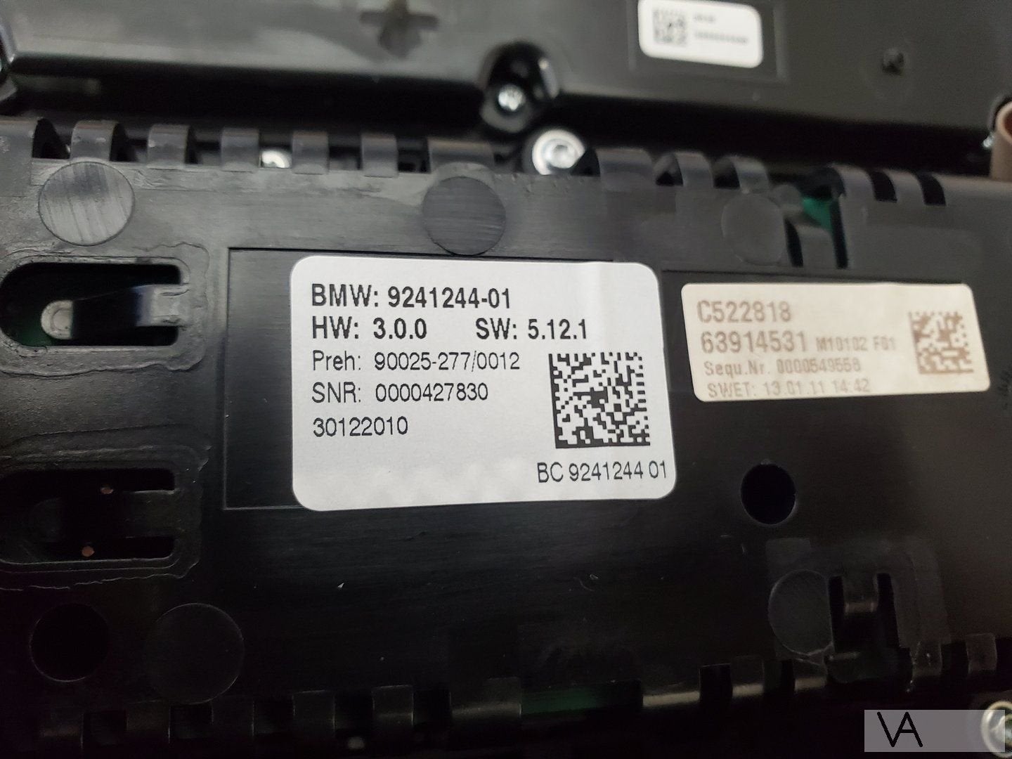 BMW 5 serie F10 2009 - 2015 kachel climate bediening paneel, Auto-onderdelen, Gebruikt, -, -, Ophalen of Verzenden
