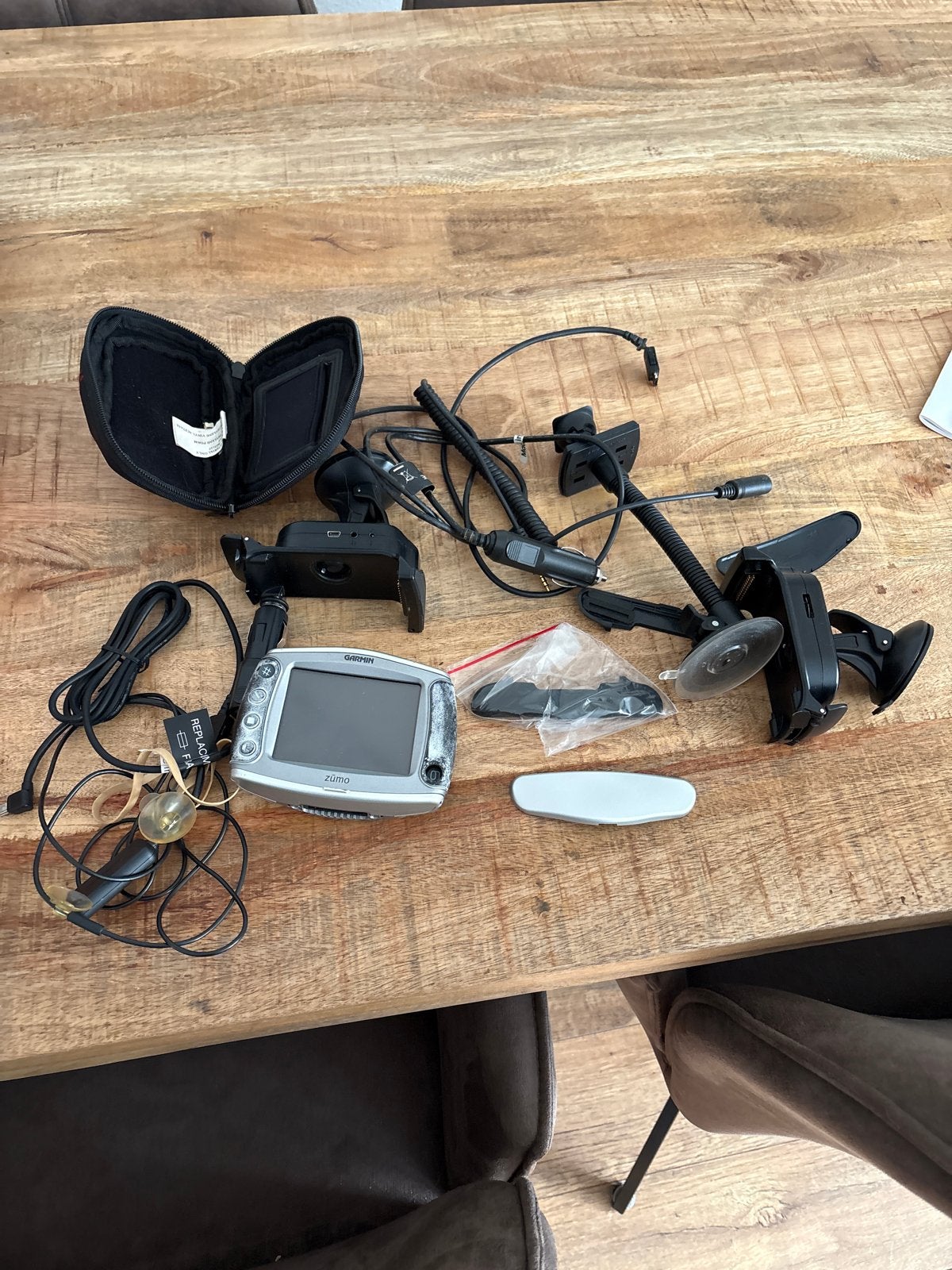 Garmin Zumo 550 navigatiesysteem met accessoires, Ophalen