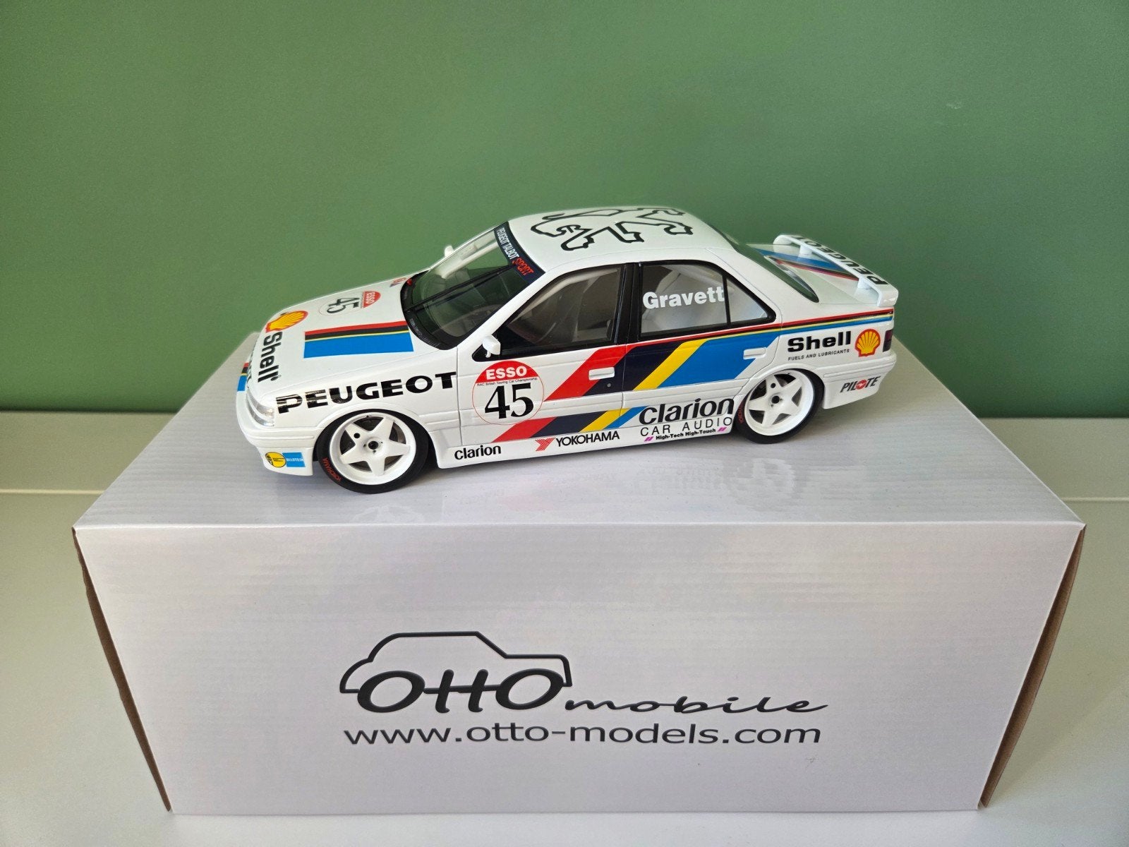 Otto Mobile Peugeot 405 MI16 BTCC 1992 (OT1141) te koop!, Ophalen of Verzenden, Nieuw, Auto, OttOMobile