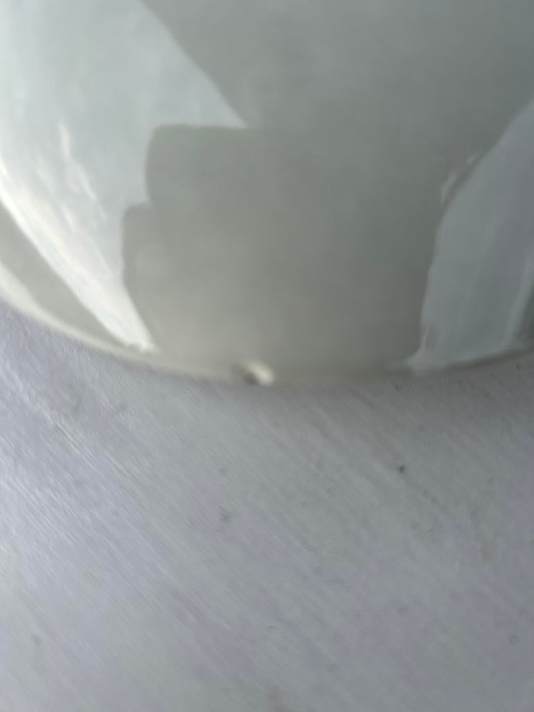 Gouda Zenith schaal met bloemmotief - klein chipje, Antiek en Kunst, Ophalen of Verzenden