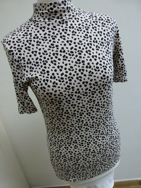 COSTES basic top kort mouwtje panterprint maat M, Kleding | Dames, Maat 38/40 (M), Overige kleuren, Ophalen of Verzenden, Zo goed als nieuw