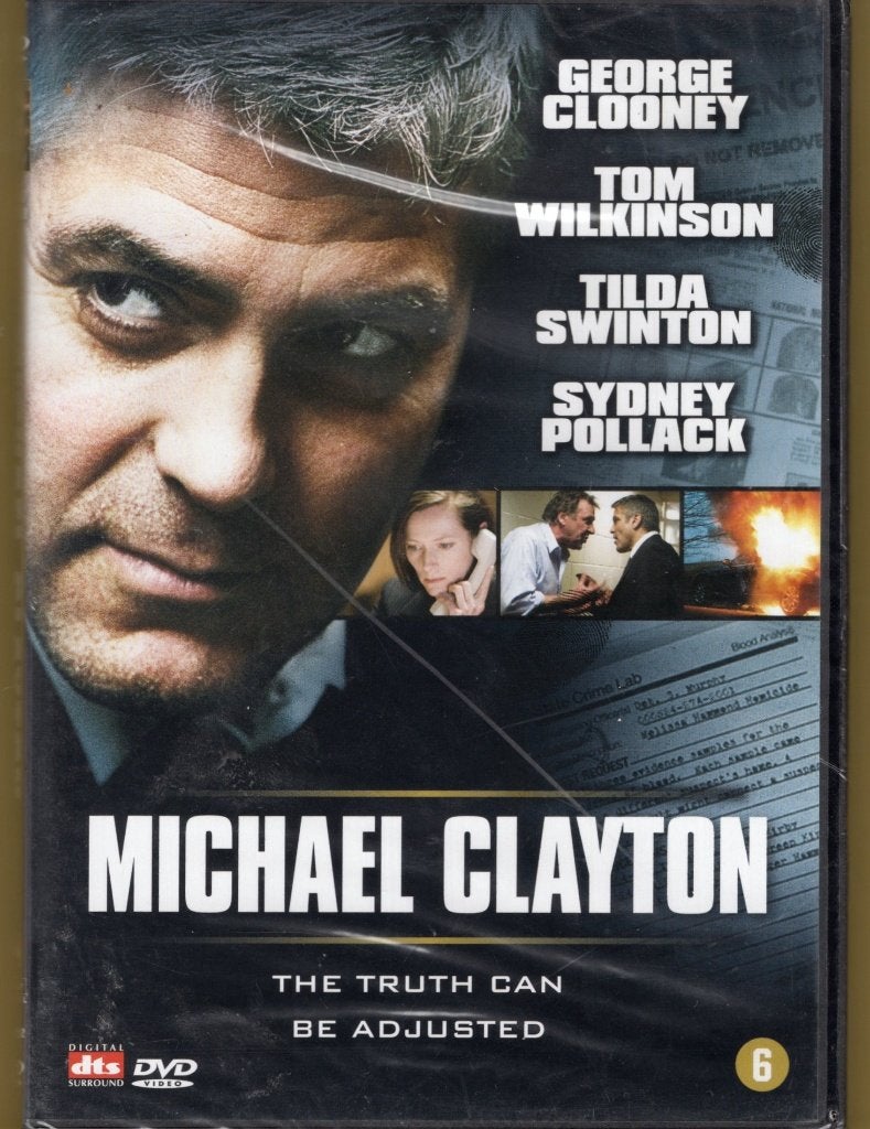 Michael Clayton - George Clooney DVD Nieuw & Seal, Cd's en Dvd's, Engels, Alle leeftijden, Nederlands, Actiethriller