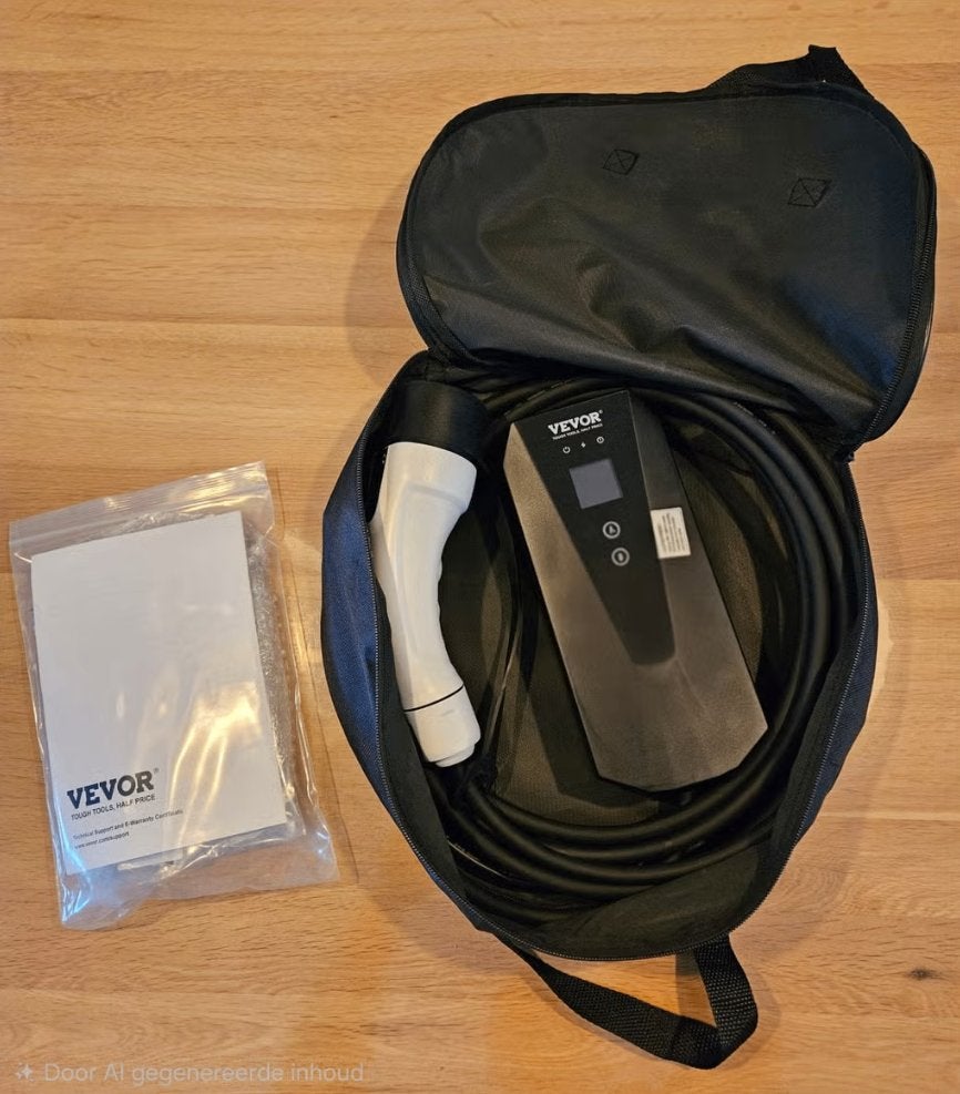 VEVOR draagbare EV-oplader, Ophalen of Verzenden, Zo goed als nieuw, Laadkabel