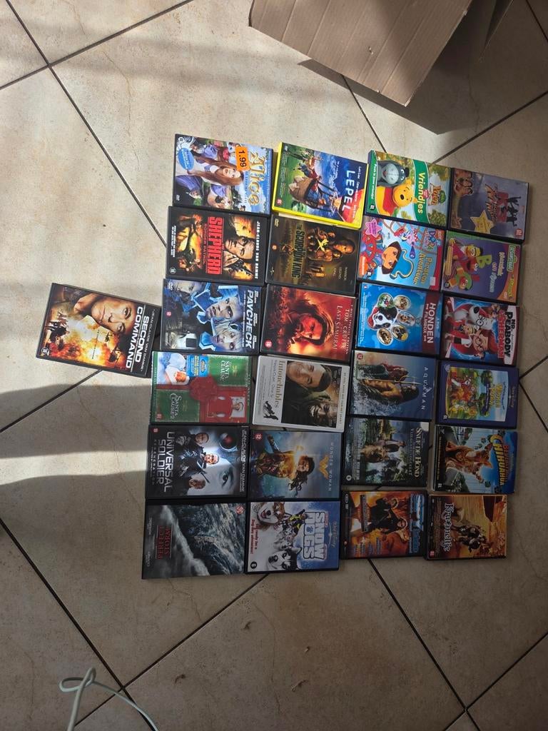Diverse DVD films - Actie, animatie en meer, Vanaf 12 jaar, Ophalen of Verzenden, Gebruikt