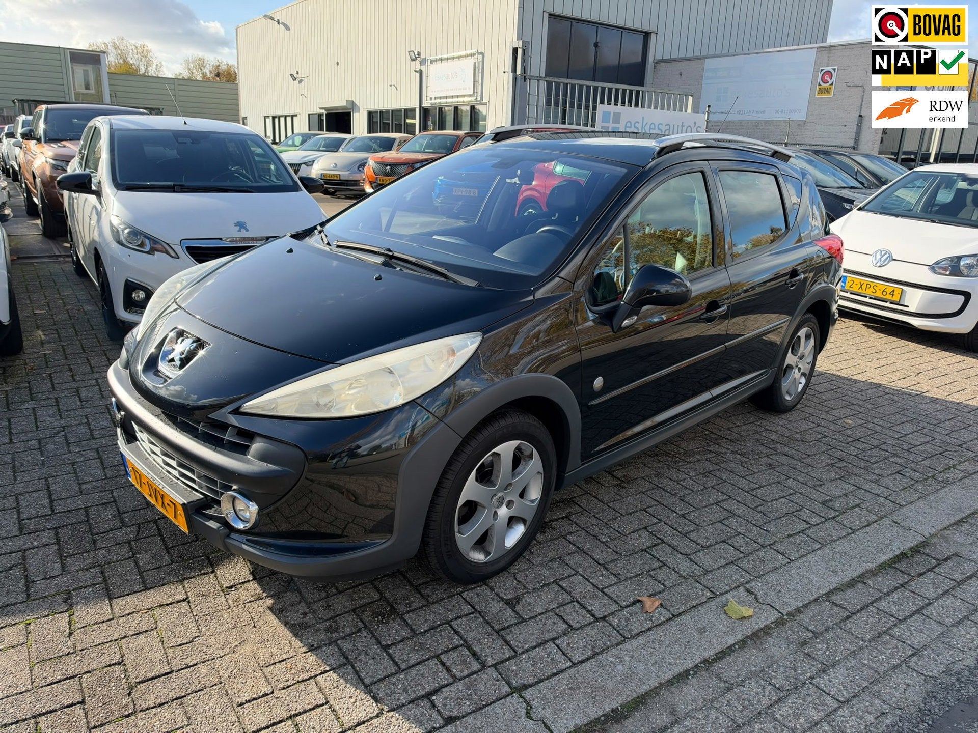 Peugeot 207 SW Outdoor 1.6 VTi, Airco, NAP, APK 08-2027 Netj, Dealer onderhouden, Gebruikt, 4 cilinders, Leder en Stof
