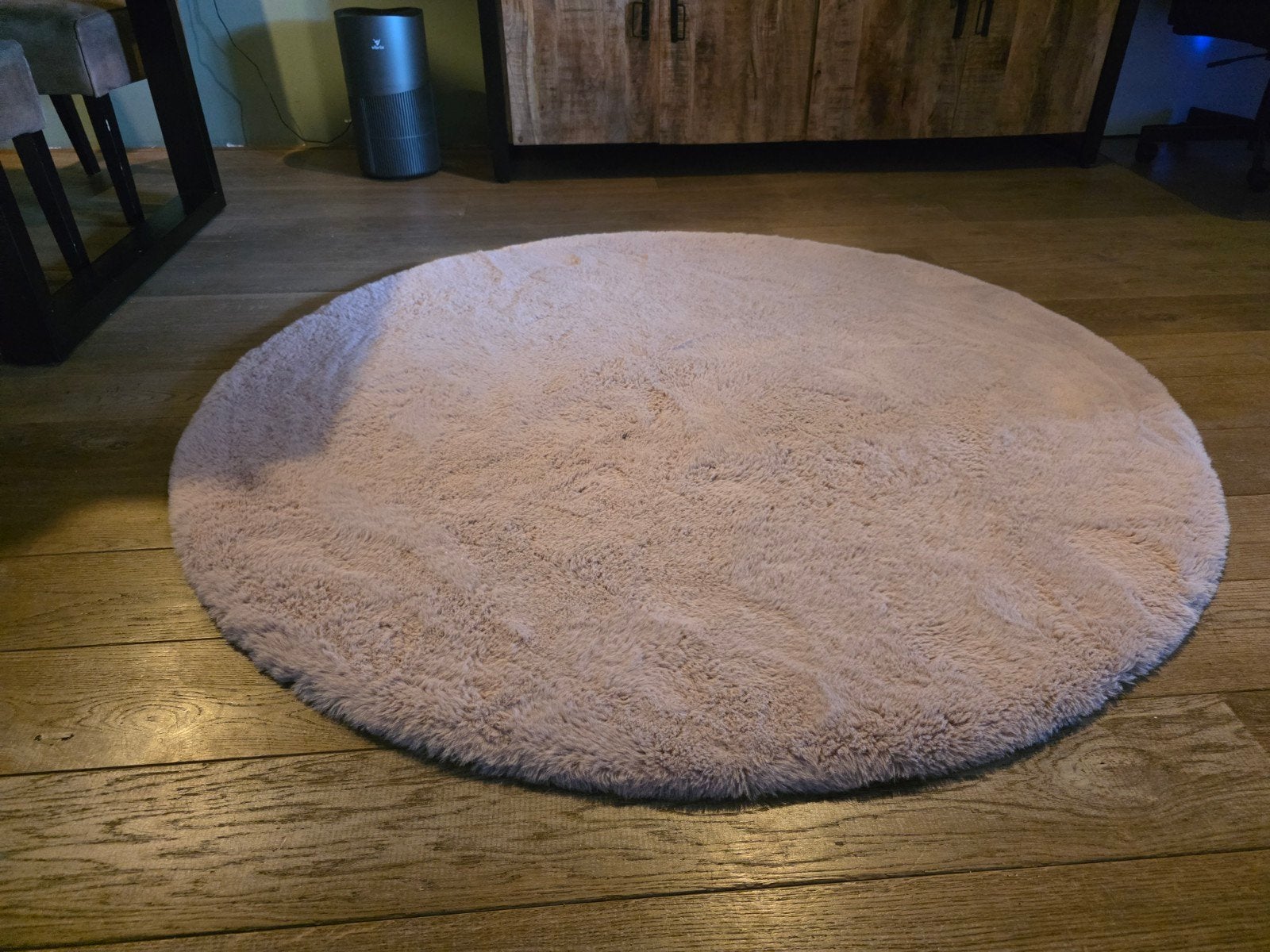 Tapeso hoogpolig roze vloerkleed 160 cm comfy plus, 150 tot 200 cm, Ophalen of Verzenden, Zo goed als nieuw, 150 tot 200 cm