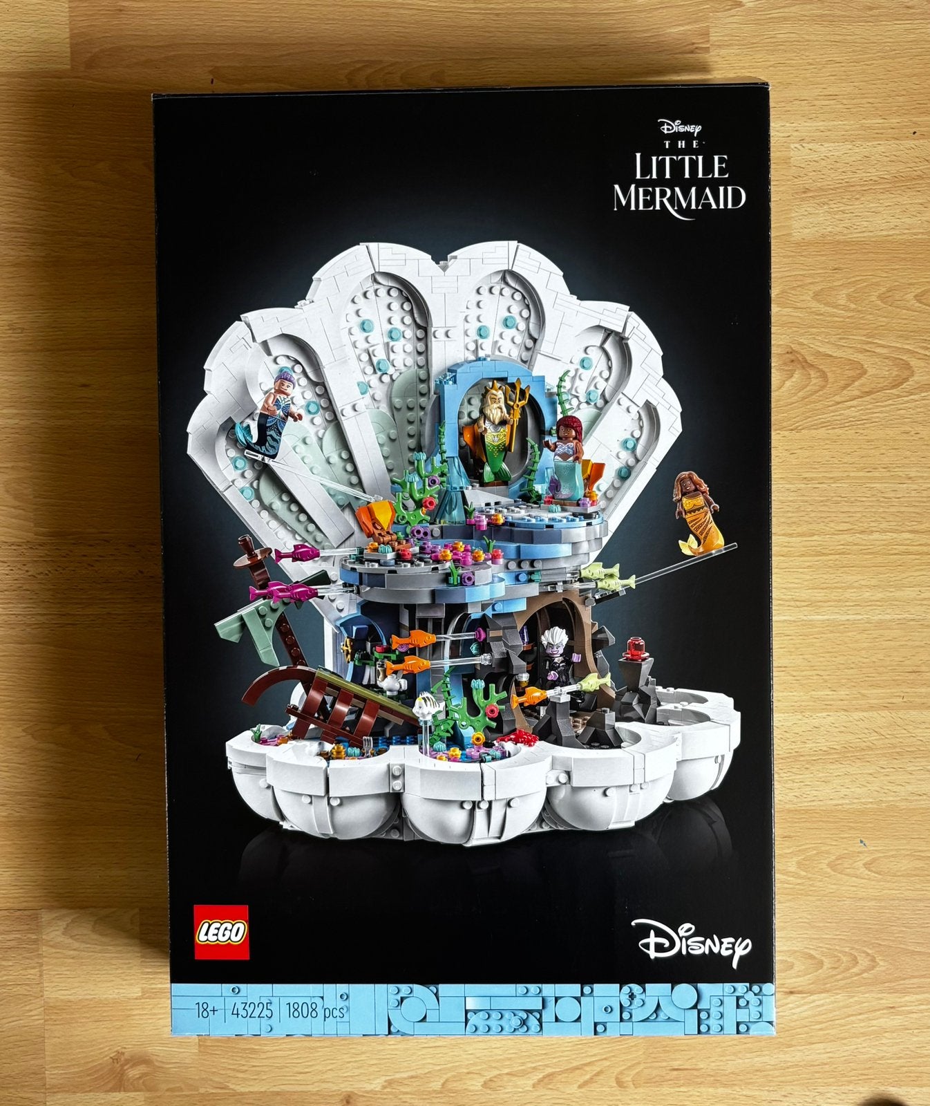 Lego Disney 43225 the little mermaid, Lego, Ophalen of Verzenden, Zo goed als nieuw, Compleet