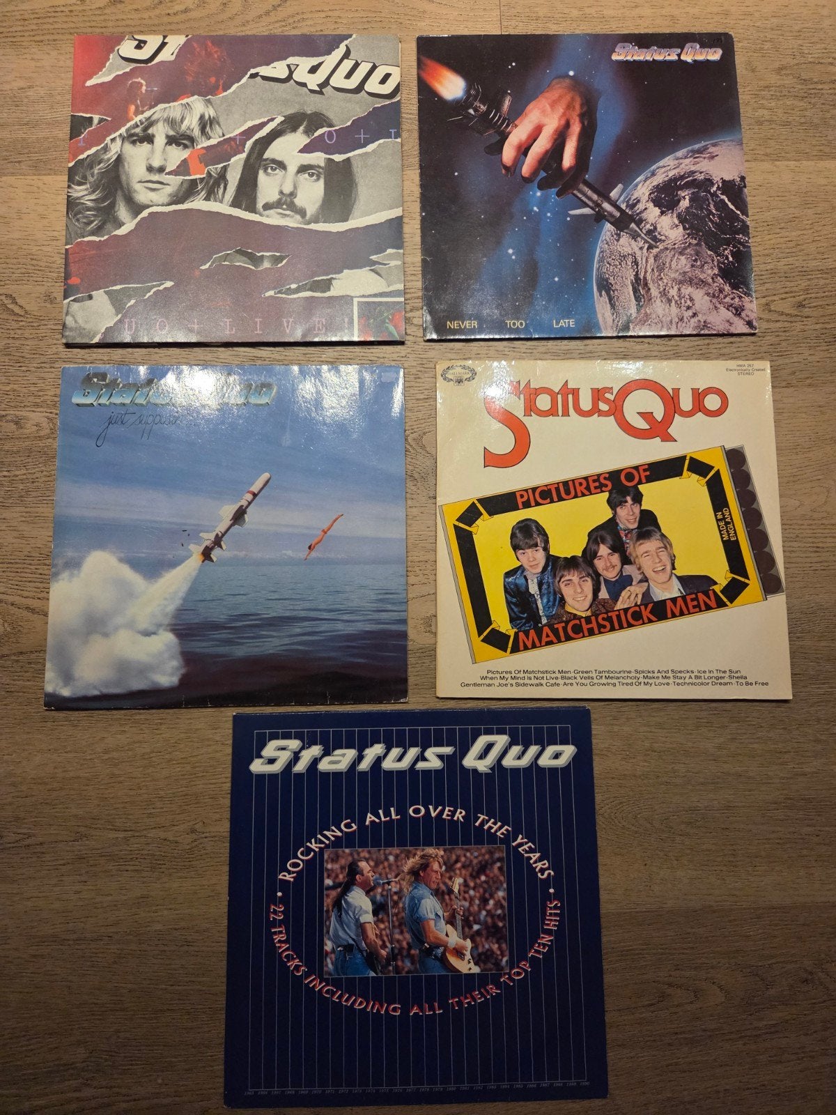 Status Quo LP's - Diverse albums, LP, Gebruikt, Complilatie, Ophalen of Verzenden