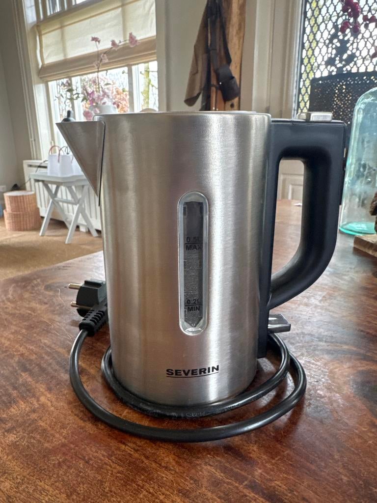Severin waterkoker, Minder dan 1 liter, Ophalen, Gebruikt, Rvs