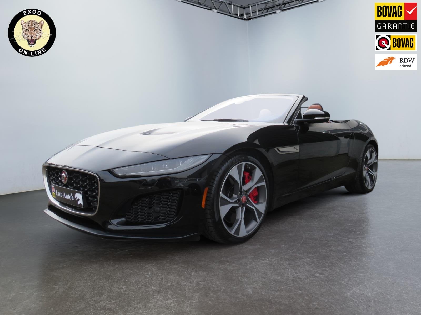 Jaguar F-TYPE P450 RWD R-Dynamic ex. BPM, Auto's, Automaat, Dealer onderhouden, Achterwielaandrijving, Cabriolet