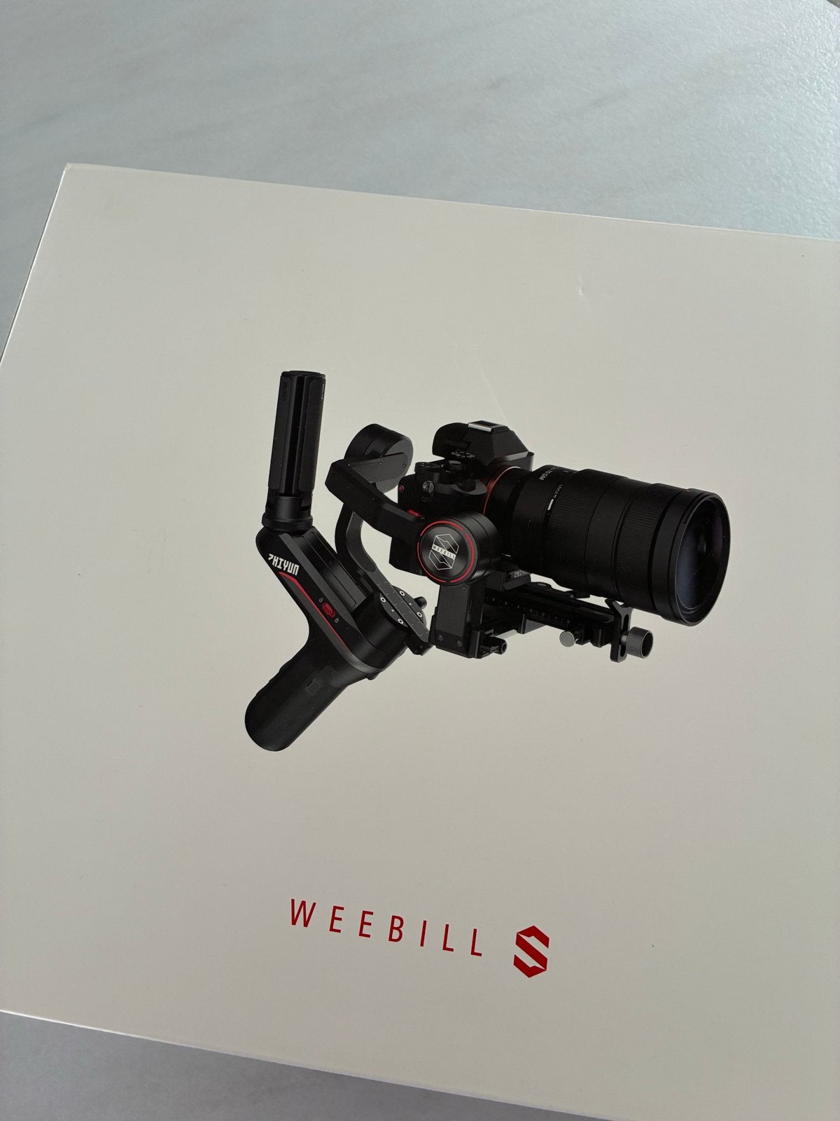 Zhiyun Weebill S Gimbal - Zo goed als nieuw, Zhiyun, Gimbal, Ophalen, Zo goed als nieuw