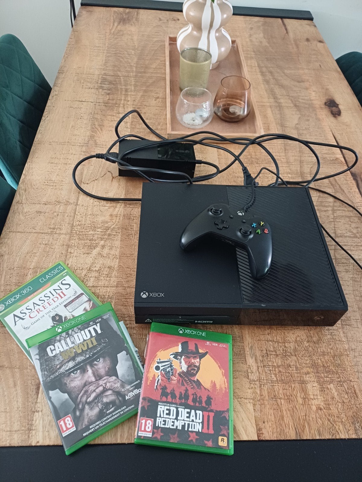 Xbox One X 1tb Red dead redemption, Met games, Xbox One, Ophalen of Verzenden, Zo goed als nieuw