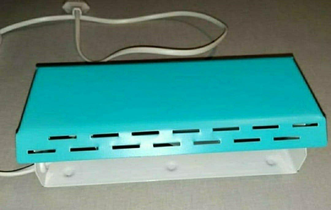 Bedlampje,RETRO,Turquoise,wand,wandlampje,G&G,1960,schemer, Huis en Inrichting, Inclusief lichtbron, Blauw, Bedlamp, Nieuw