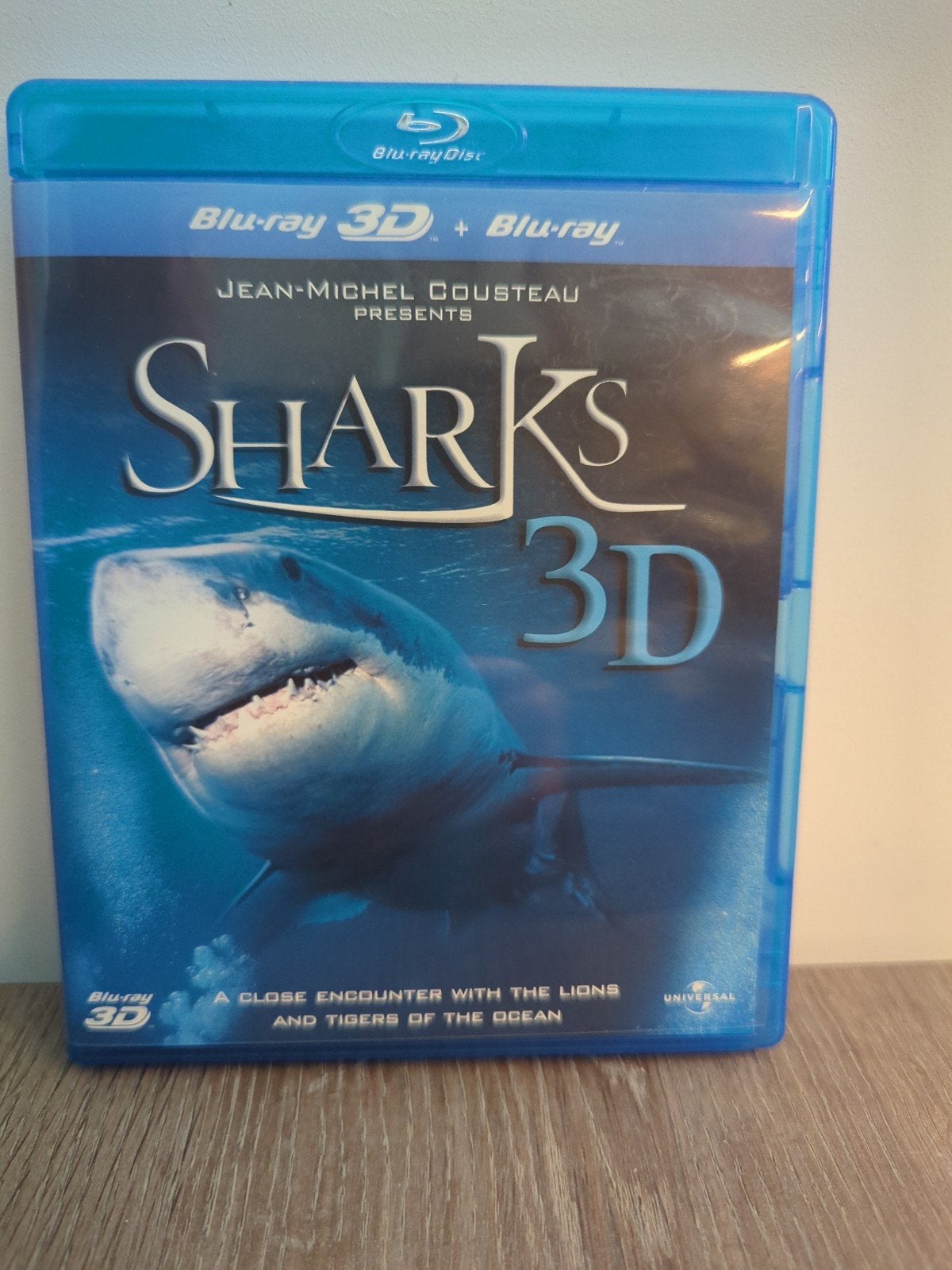 Jean-Michel Cousteau Presents: Sharks 3D Blu-ray, Ophalen of Verzenden