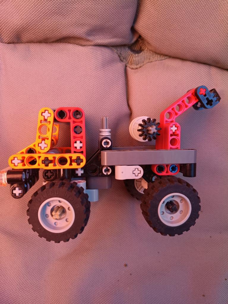 Technisch lego, Ophalen