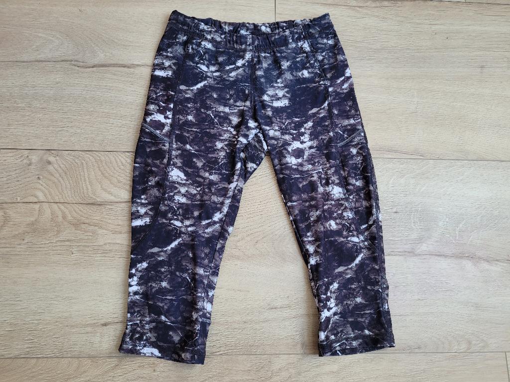 CRIVIT gemêleerde half lange sportlegging maat S ~ JB0027, Zwart, Overige typen, Ophalen of Verzenden, Crivit