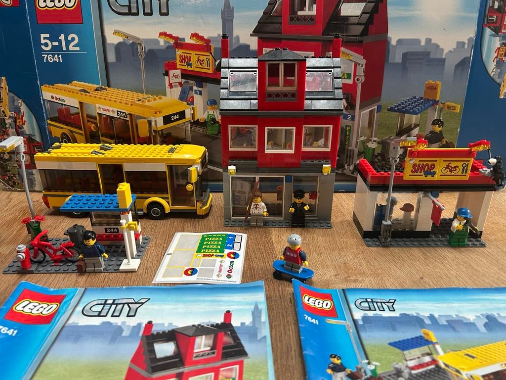 Lego City 7641 met doos en boekjes, Kinderen en Baby's, Speelgoed | Duplo en Lego, Lego, Ophalen of Verzenden, Inclusief doos