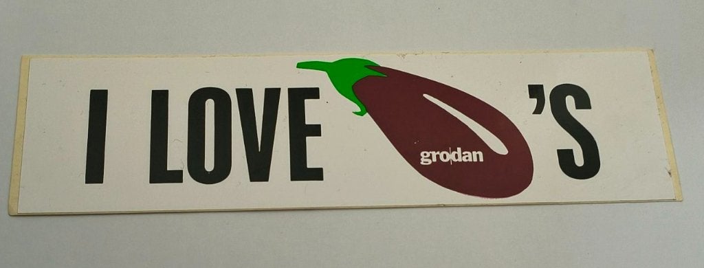 Sticker I Love Grodan 's, Ophalen of Verzenden, Zo goed als nieuw, Merk