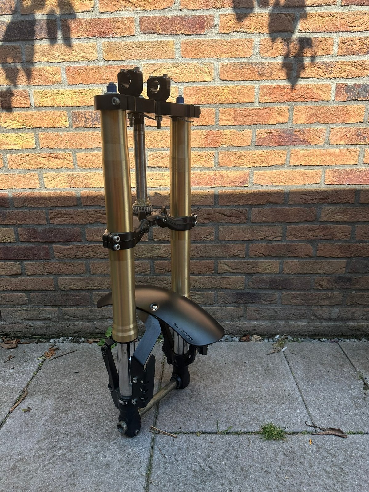Yamaha XJR upgrade naar Up Side Down voorvork, Ophalen, Gereviseerd
