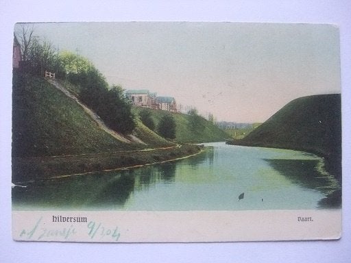 P313 Hilversum - Vaart - 1904, Verzenden, Voor 1920, Gelopen, Noord-Holland