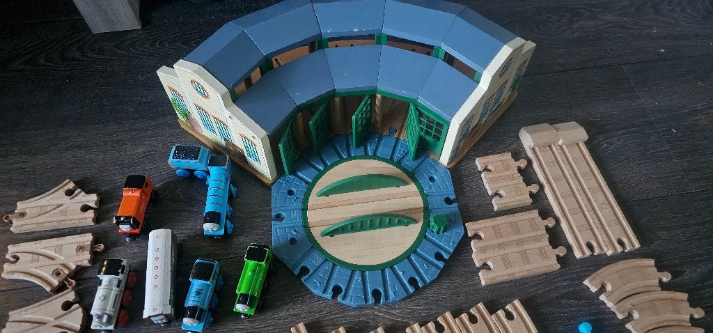 Thomas de trein Houten Set 1, Ophalen of Verzenden, Zo goed als nieuw