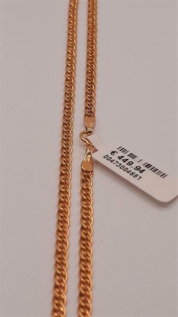 gouden ketting 14kt, Www.bredajuwelier.nl, Nieuw, Ophalen of Verzenden, Www.bredajuwelier.nl