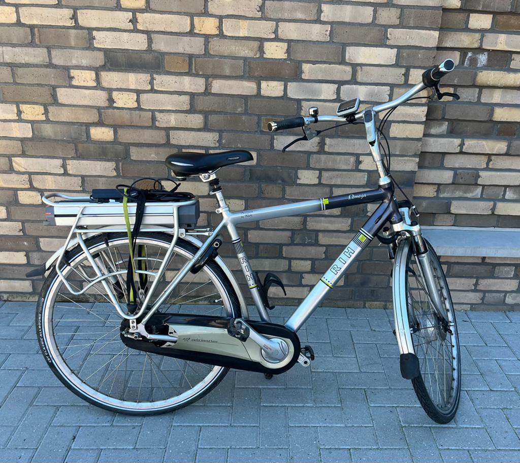Elektrische herenfiets / framemaat 53 cm, Fietsen en Brommers, Fietsen | Heren | Herenfietsen, Ophalen, Zo goed als nieuw, Overige merken