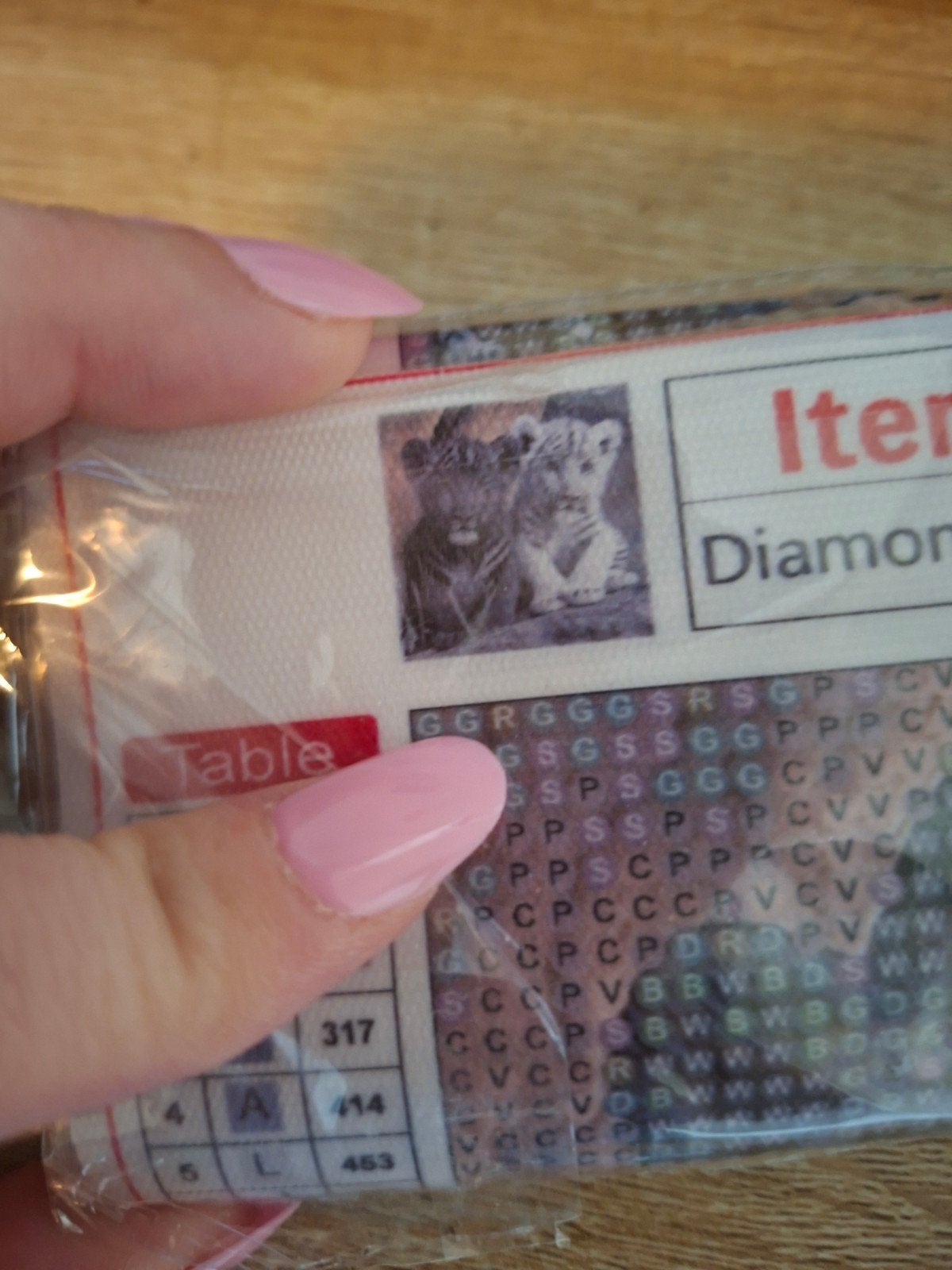 diamond painting, Ophalen, Nieuw