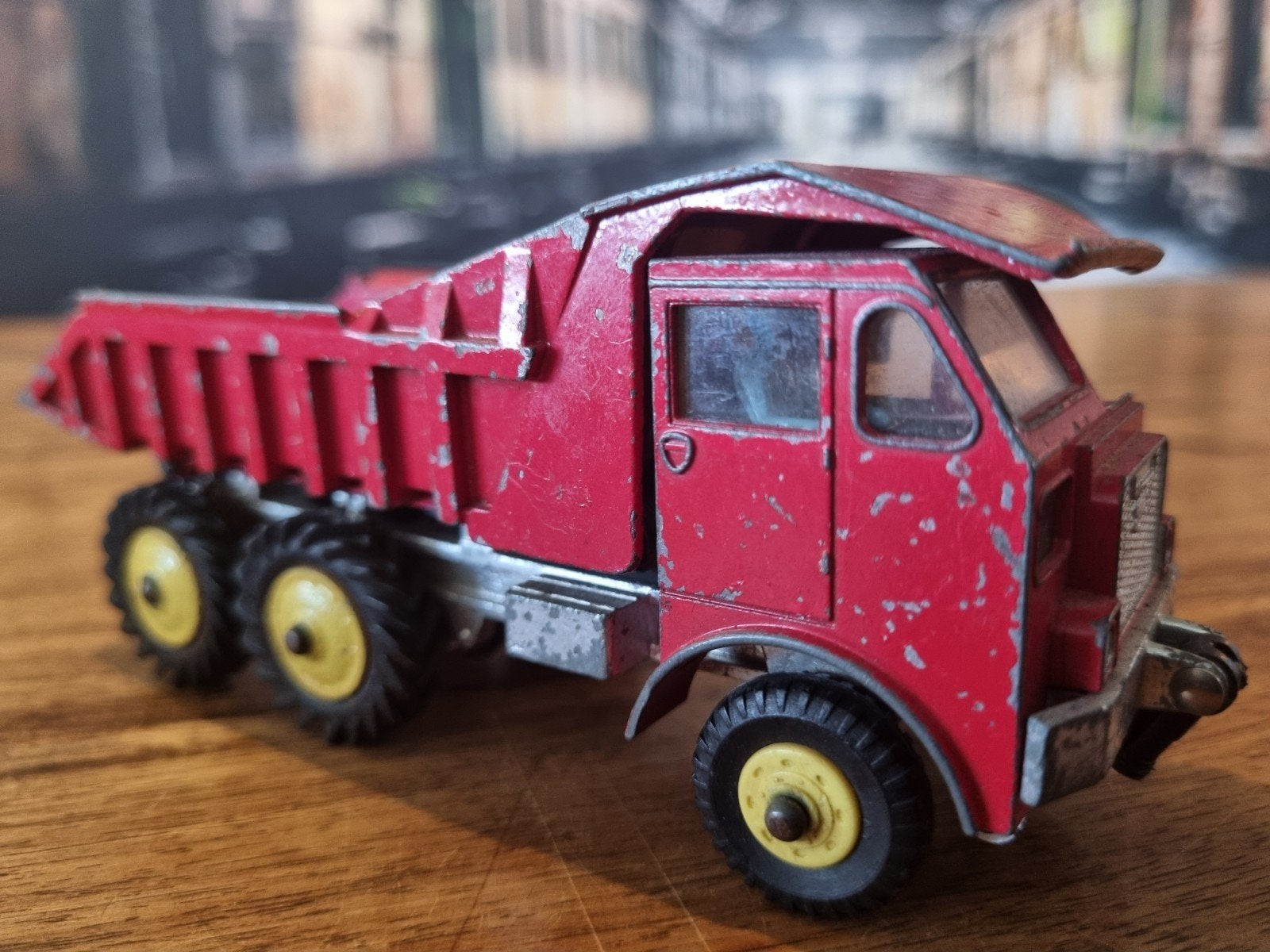 Vintage Matchbox Superfast Foden Dump Truck (Rood), Ophalen of Verzenden, Gebruikt