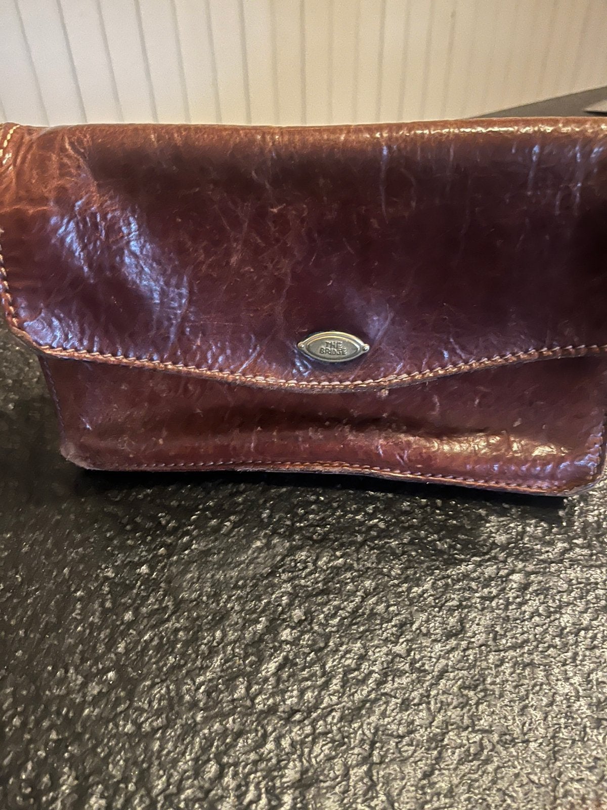 Handtas the Bridge, Sieraden, Tassen en Uiterlijk, Ophalen of Verzenden, Gebruikt, Bruin, Handtas
