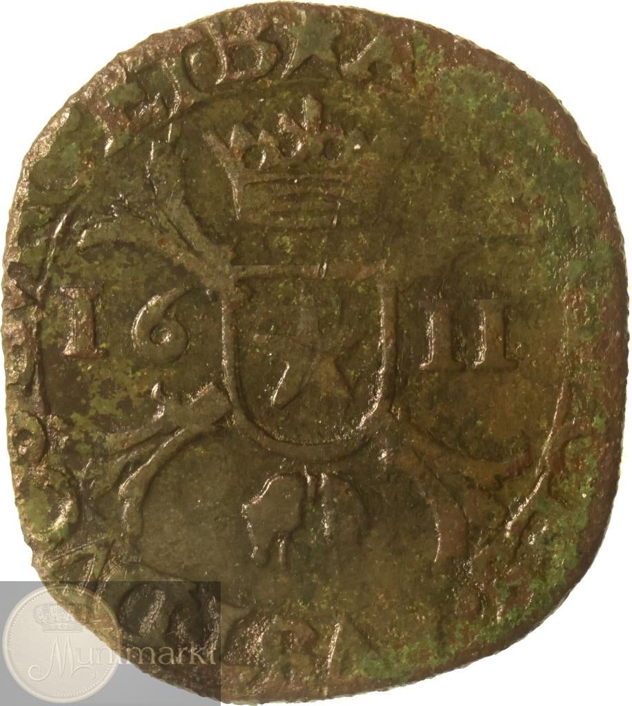 Maastricht - Oord 1611 - Albrecht & Isabella, Ophalen of Verzenden, Vóór koninkrijk, Overige waardes, Losse munt