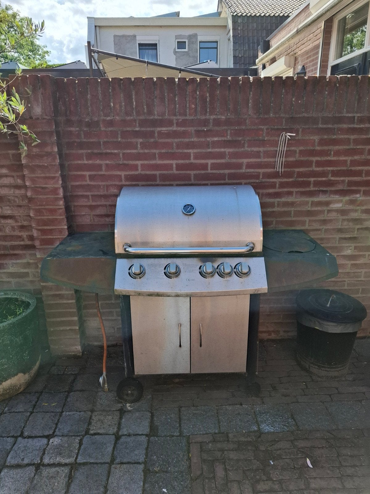 Barbecue op gas, Ophalen, Gebruikt