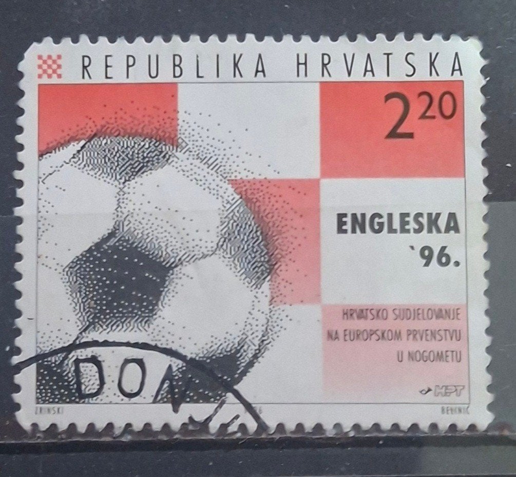 Kroatie Postzegel (B3-P10), Ophalen of Verzenden, Overige landen, Gestempeld