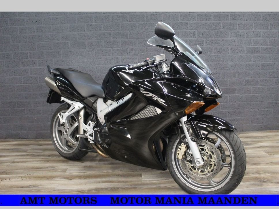 HONDA VFR 800 FI VTEC ABS (bj 2008) Prachtige Zwarte VFR800, Motoren, Motoren | Honda, HONDA, Motorrijbewijs A, Bedrijf, Onbekend