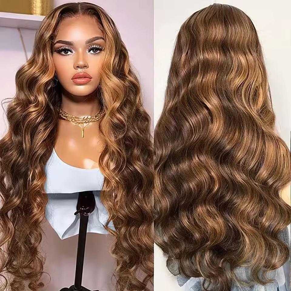 Body Wave Human Hair Wigs, Ophalen of Verzenden, Zo goed als nieuw