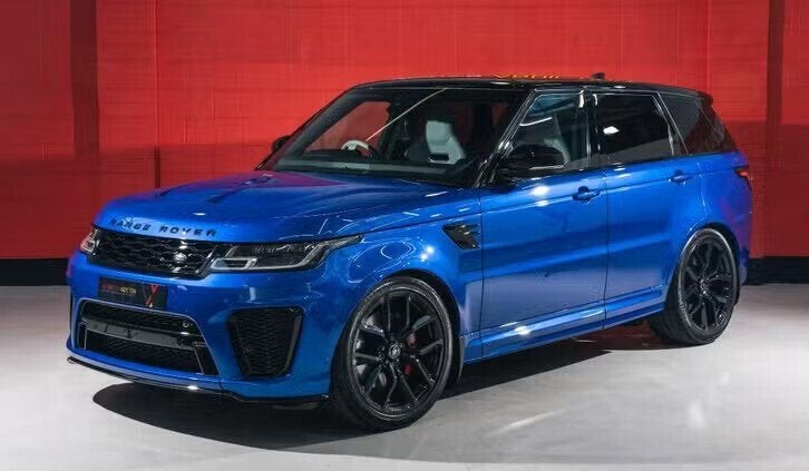 Originele 22 inch SVR velgen winterbanden Range Rover Sport, Land Rover, Gebruikt, 285 mm, Banden en Velgen