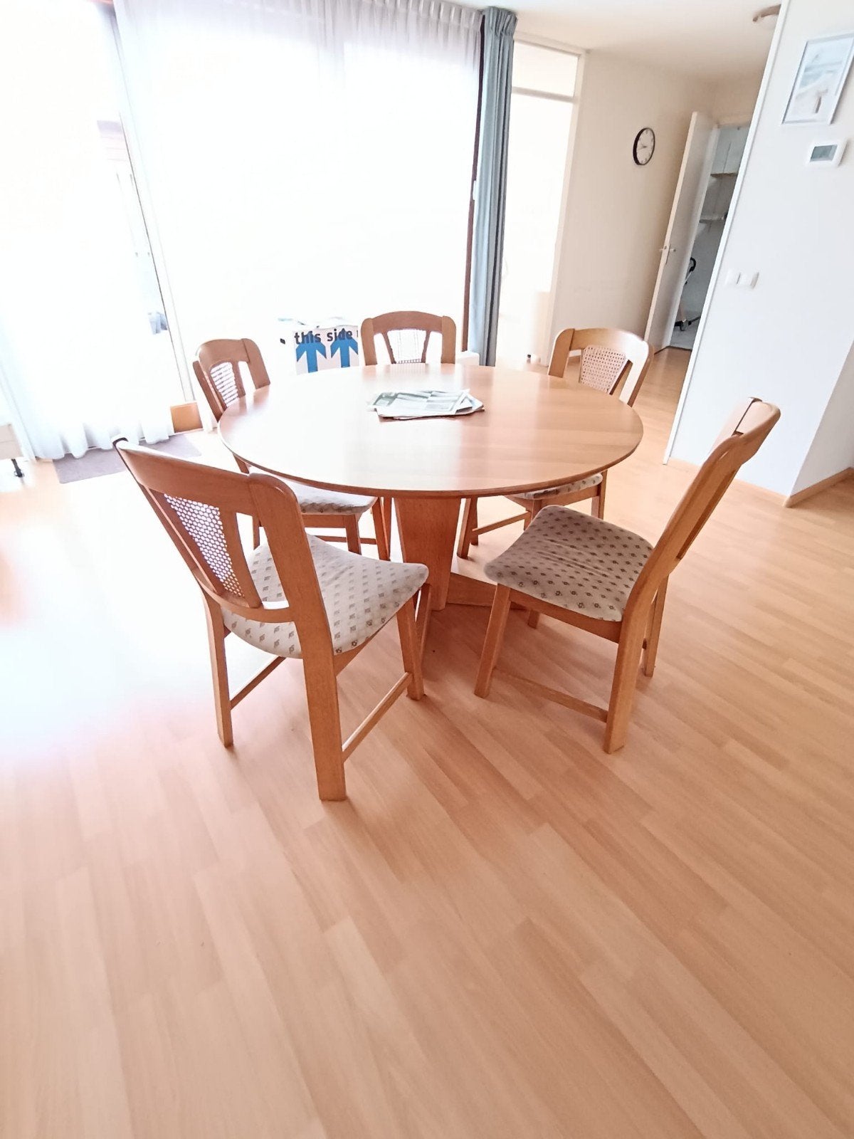 eethoek, Huis en Inrichting, Ophalen, Gebruikt, Onbekend, 4 tot 6 stoelen