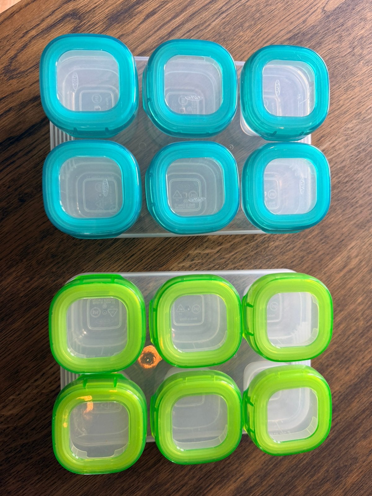 OXO Babyvoeding diepvriesbakjes, Ophalen of Verzenden, Zo goed als nieuw