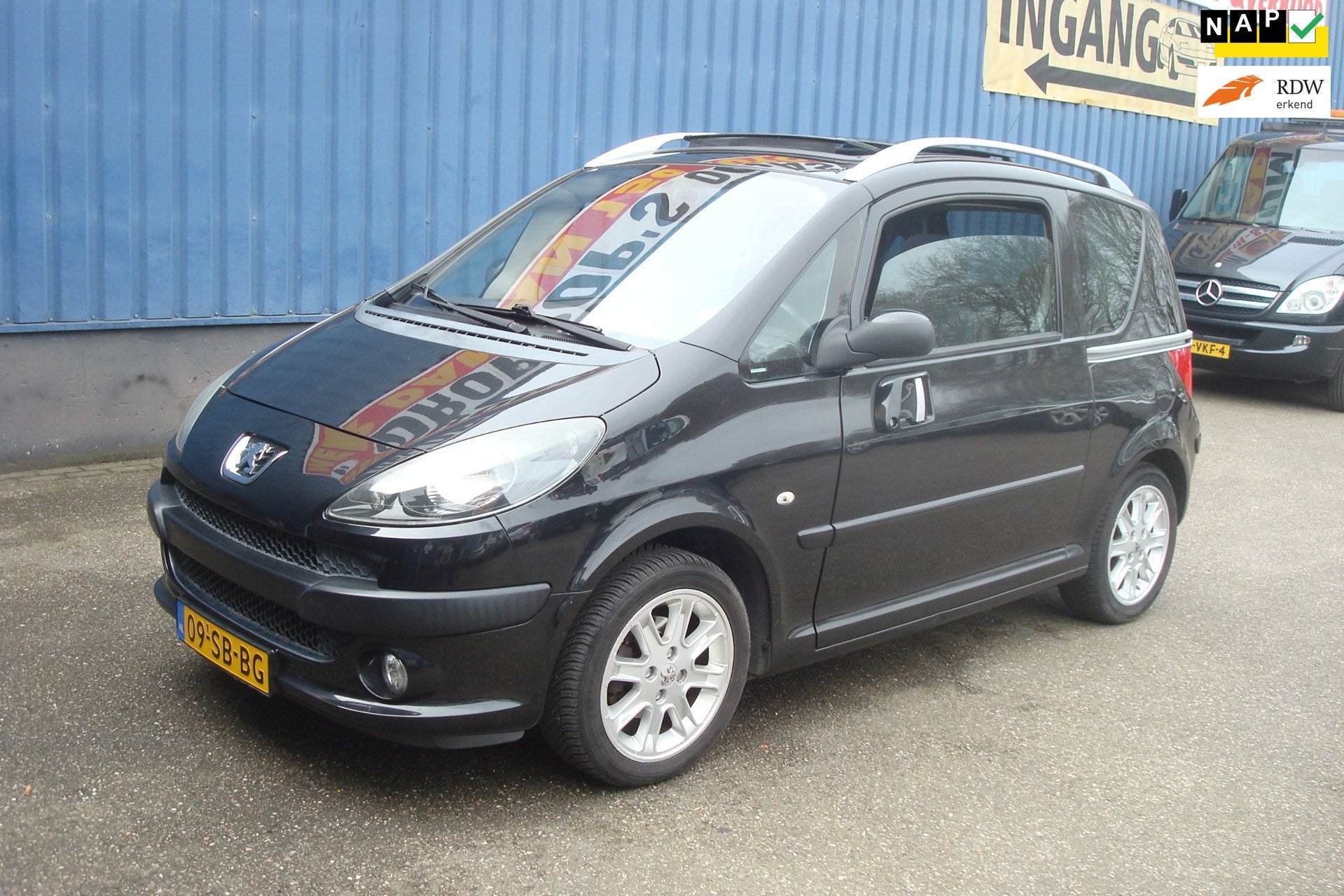 Peugeot 1007 1.4 Sporty AUTOMAAT - NAP 129.142km, 4 cilinders, 4 stoelen, Bedrijf, 1120 kg