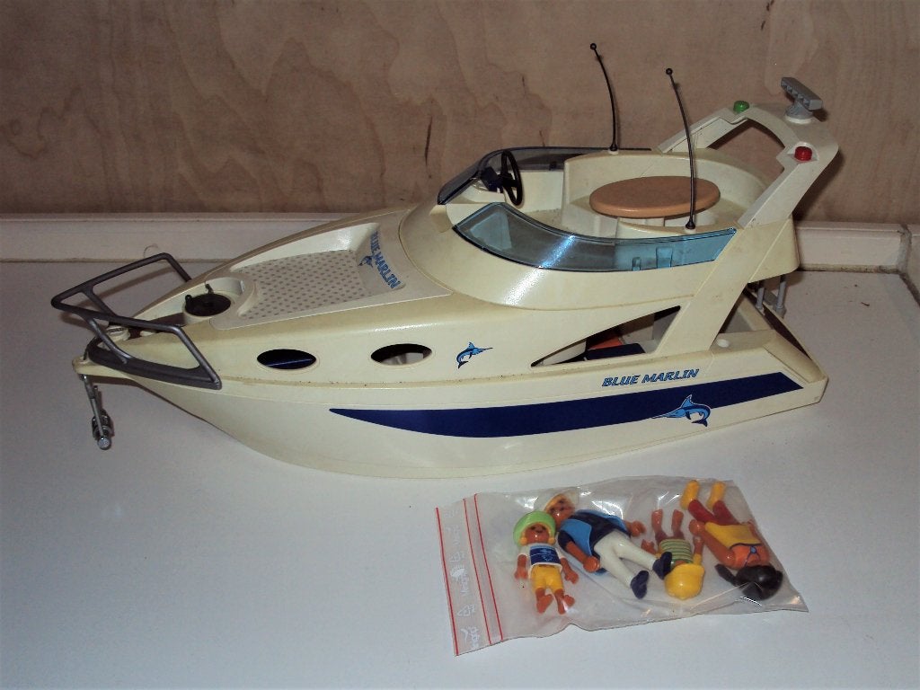 Playmobil 5205 luxe jacht, Ophalen of Verzenden, Gebruikt, Los playmobil