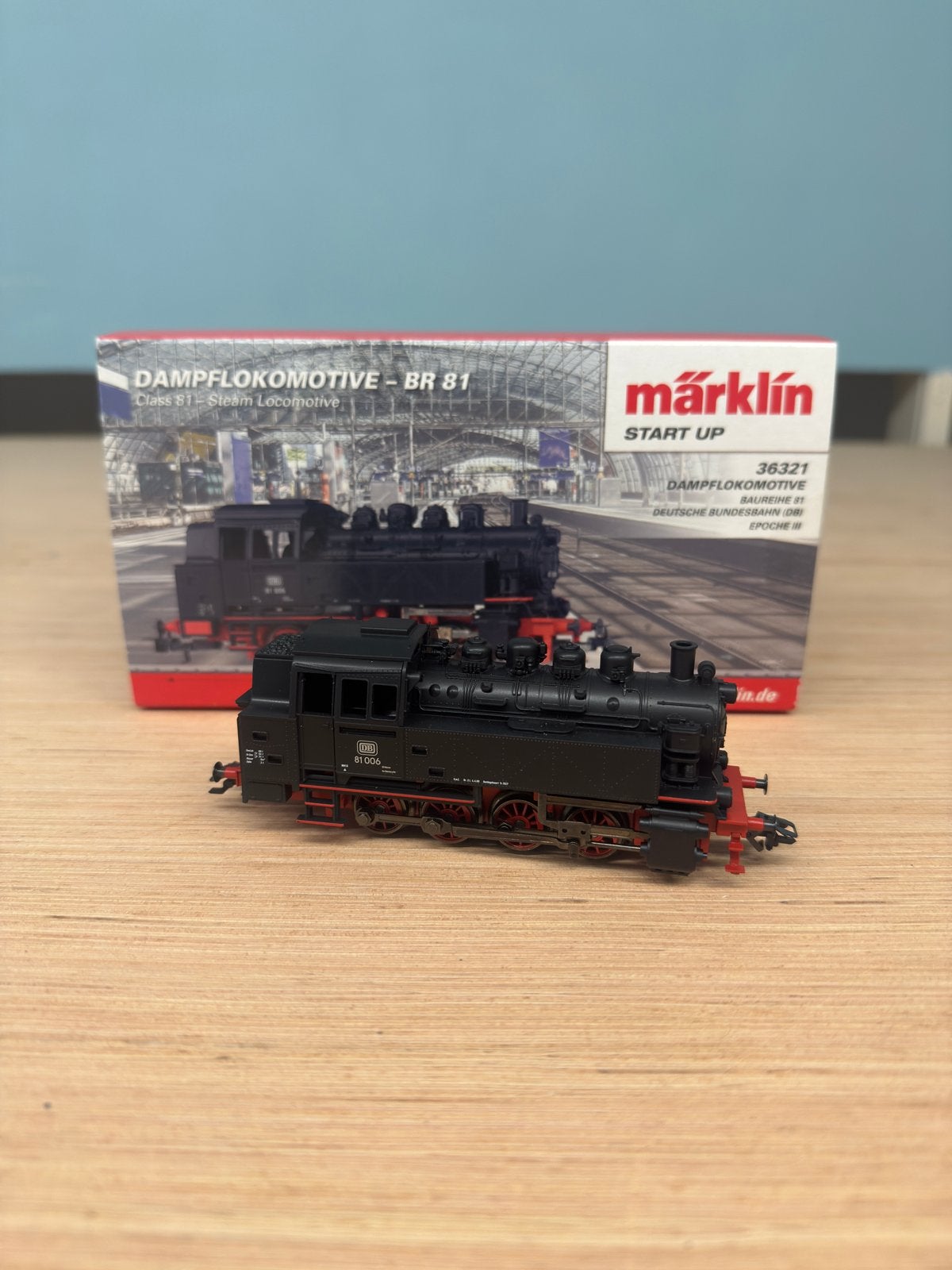 Marklin br81 36321, Wisselstroom, Locomotief, Nieuw, Ophalen of Verzenden