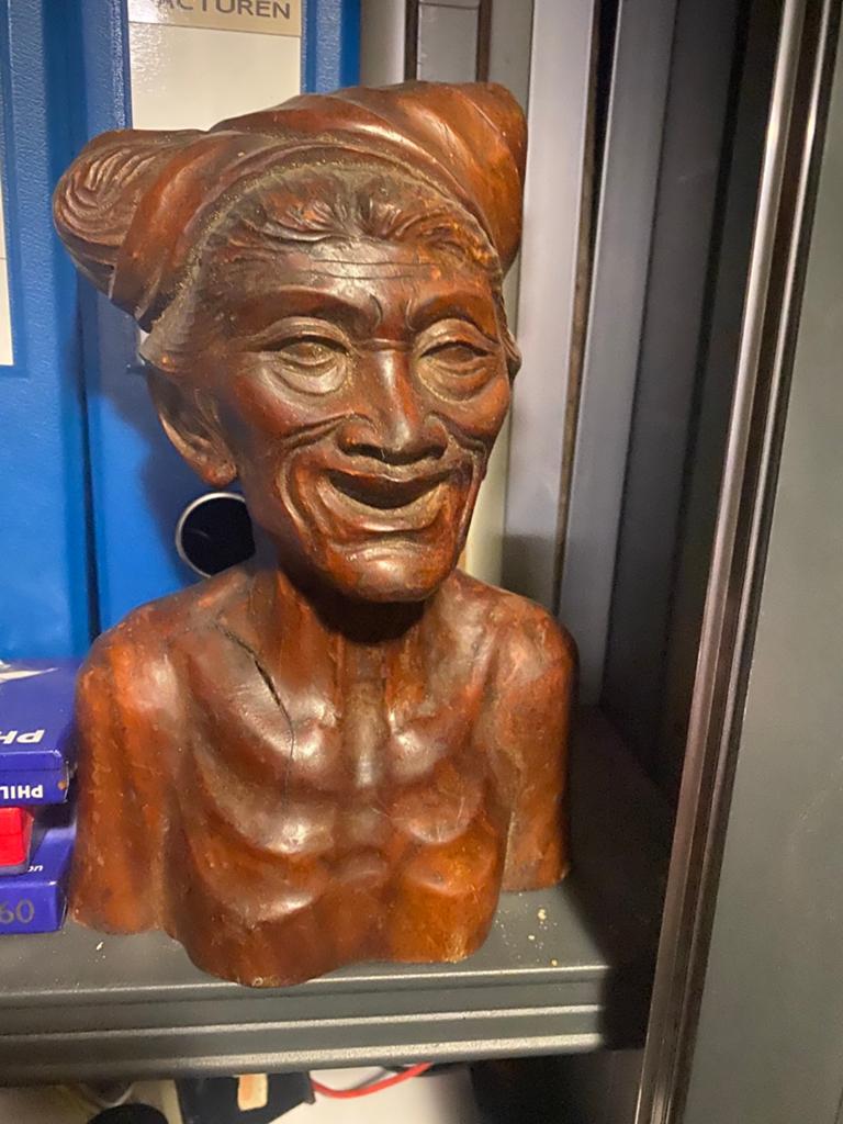 Houten beeldje, Antiek en Kunst, Ophalen of Verzenden