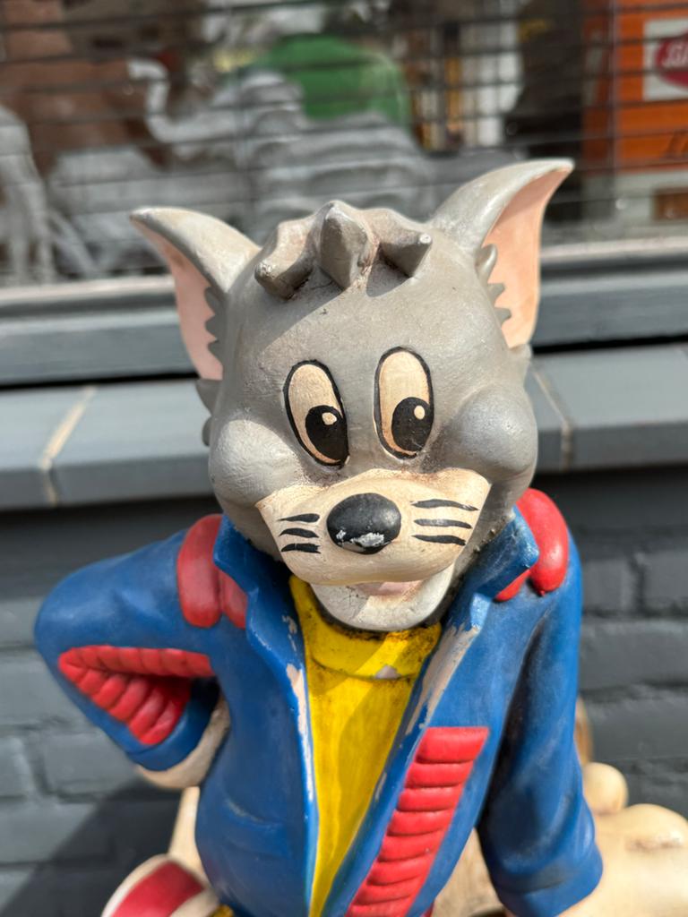 Tom en Jerry beeld - Vintage, Verzamelen, Ophalen of Verzenden, Gebruikt, Fantasy