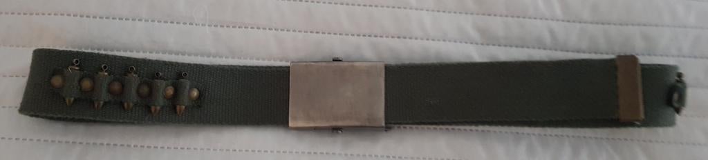 Damesriem leger riem groen maat 34 36 38 buckle gesp riemen, Verzenden, Zo goed als nieuw, Losse buckle of gesp