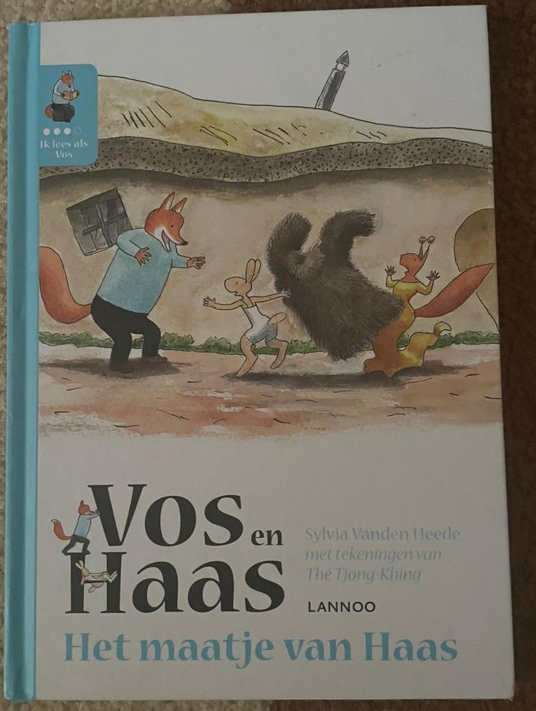 Vos en Haas: Het maatje van Haas - Sylvia Vanden Heede, Gelezen, Jongen of Meisje, Ophalen of Verzenden, Voorleesboek