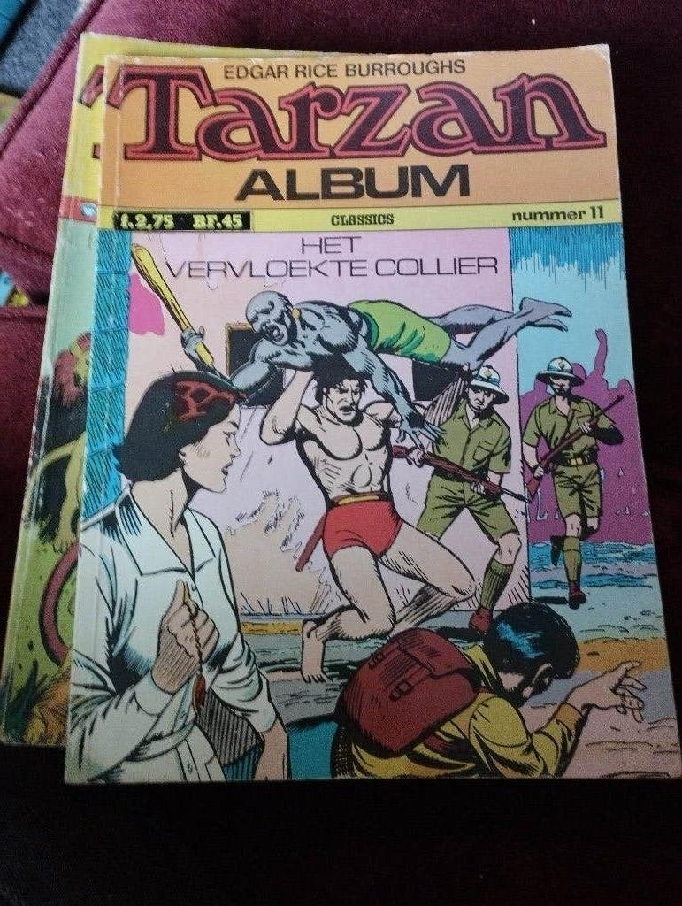 div tarzan, Meerdere comics, Ophalen, Gelezen, Europa