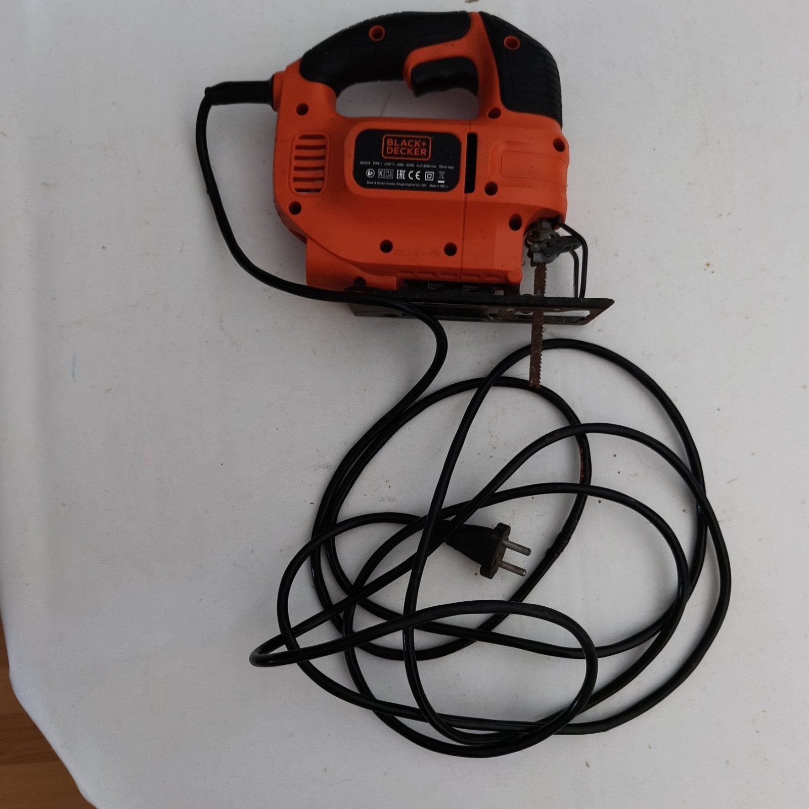 Black+Decker Decoupeerzaag - Oranje/Zwart, Minder dan 30 mm, Gebruikt, Decoupeerzaag, Black+Decker